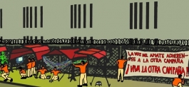 Hostigamiento a Huelga de hambre de la voz del Amate