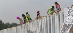 NO border camp / Campamento sin fronteras