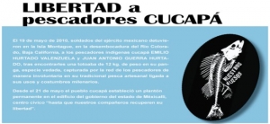 Detienen a compañeros Cucapás el miercoles 19 de mayo‏