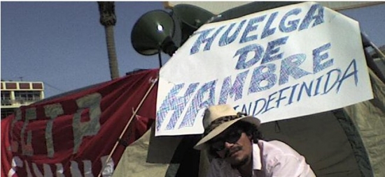Convocan a plantón por la libertad de los presos políticos en huelga de hambre.