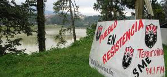Necaxca un pueblo en resistencia