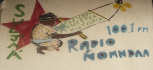 Camión para el VIII Aniversario de Radio Ñomdaa