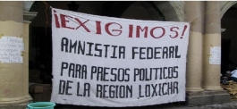 Caravana por los presos Loxicha