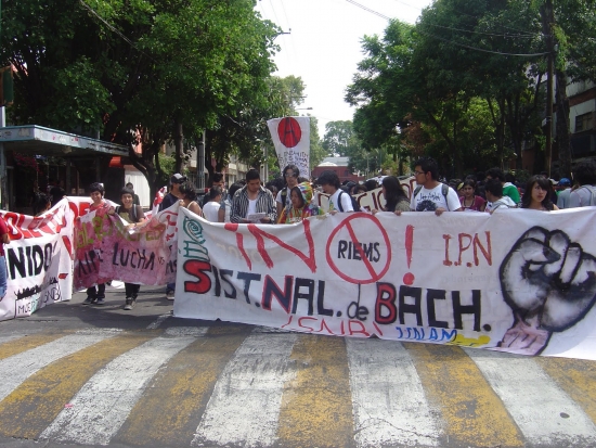 Cronica de la marcha del Casco de Santo Tomas a Zacatenco